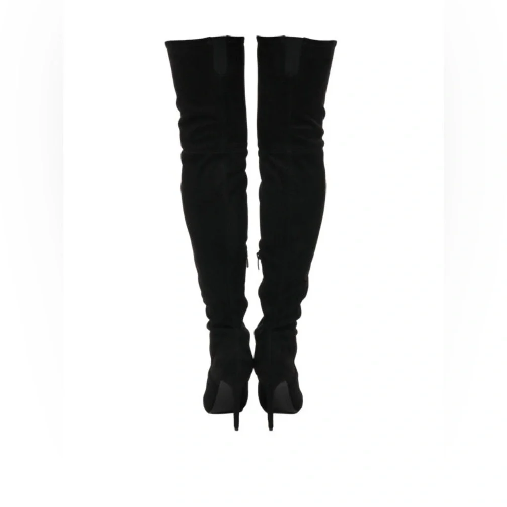 Kendall + Kylie “Kayla” Thigh-High Suede Boots – Size 9, Burgundy or Black (NWT)
